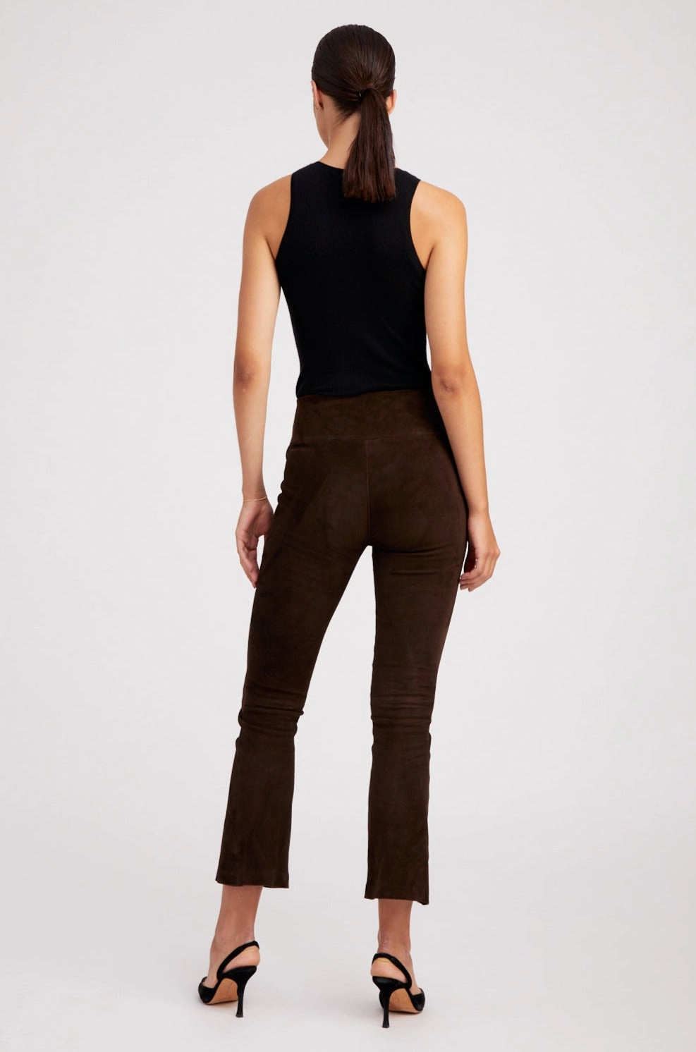 Americano Suede Ankle Flare All Fitwear