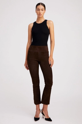 Tight Style Training Day Americano Suede Ankle Flare
