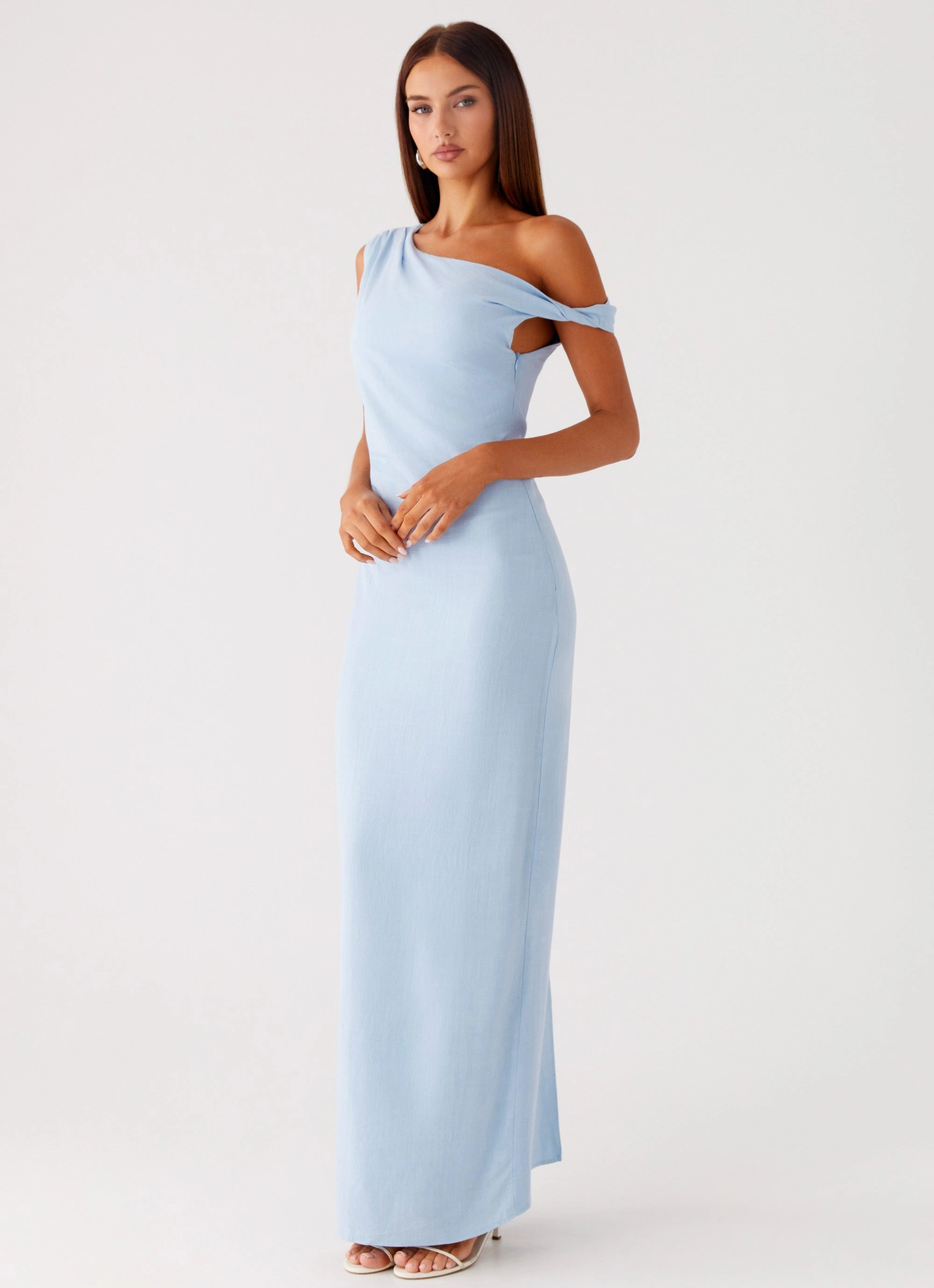 Breezy Mood Mckenna Maxi Dress - Blue