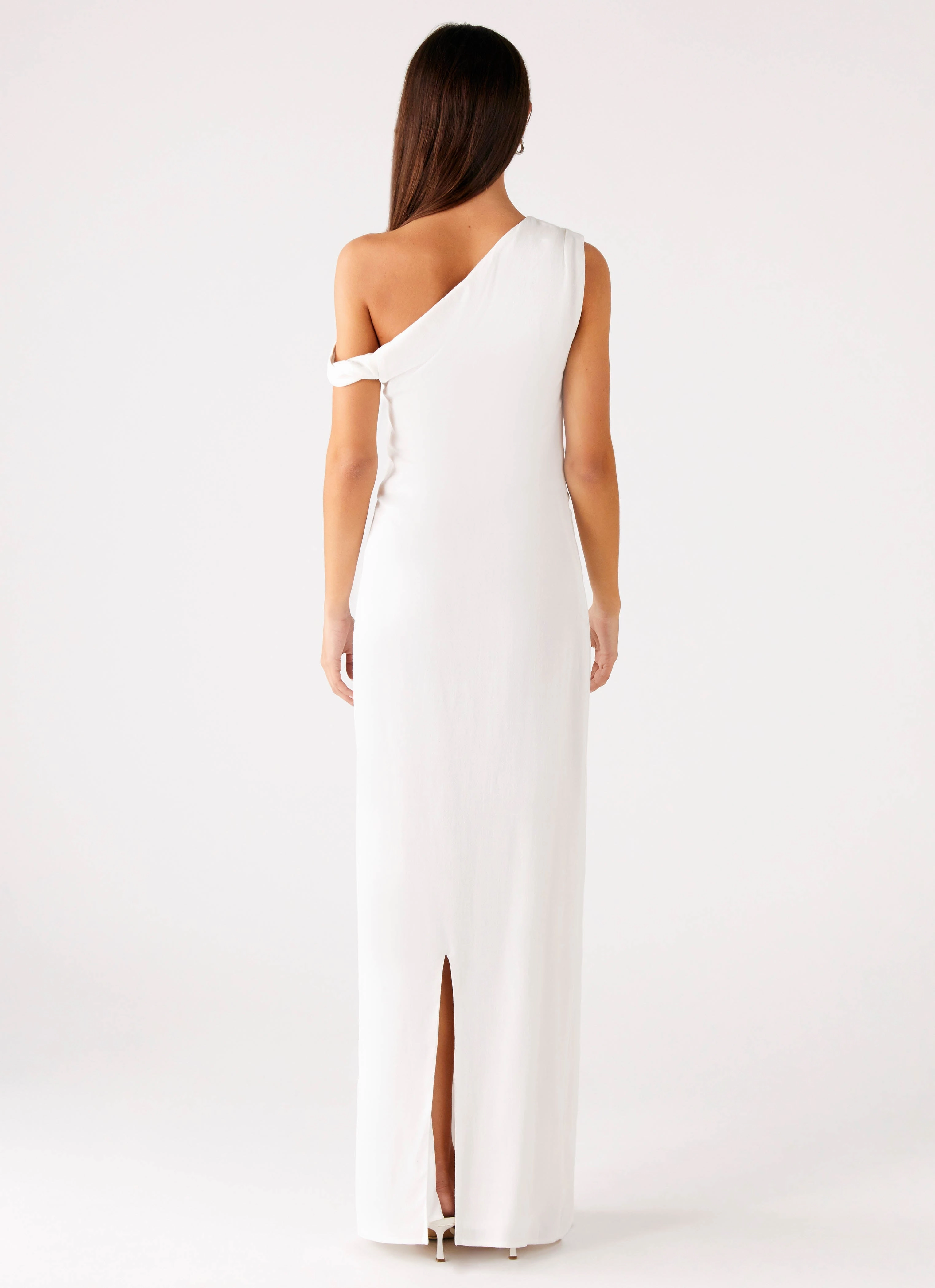 Mckenna Maxi Dress - White Delicate Tone