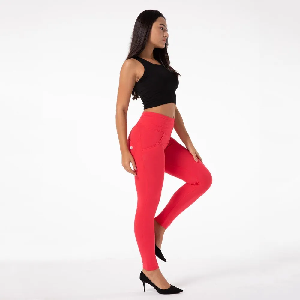Melody Shaping Leggings High Waist Red