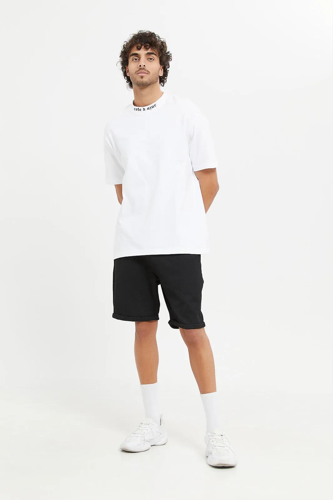 Men White Lounge Shirt
