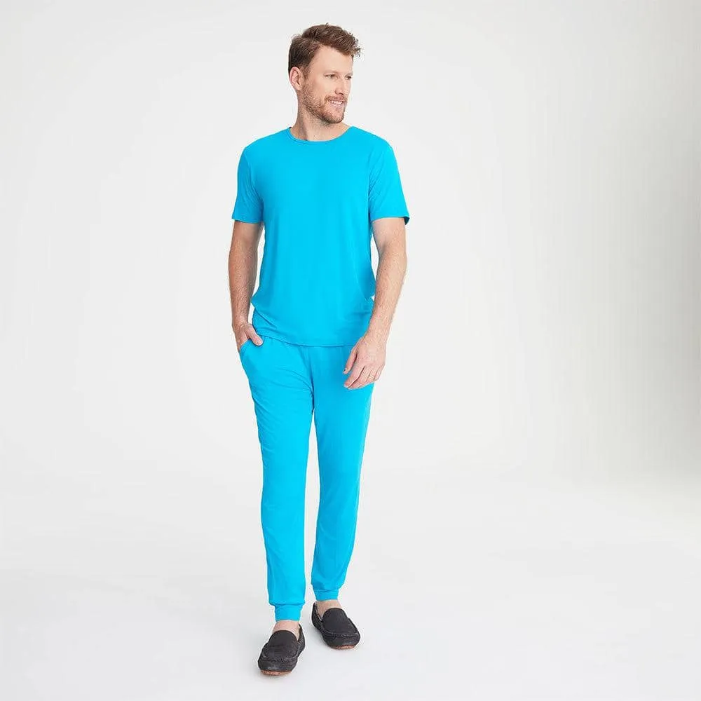 Men's bahama modal short sleeve jogger set