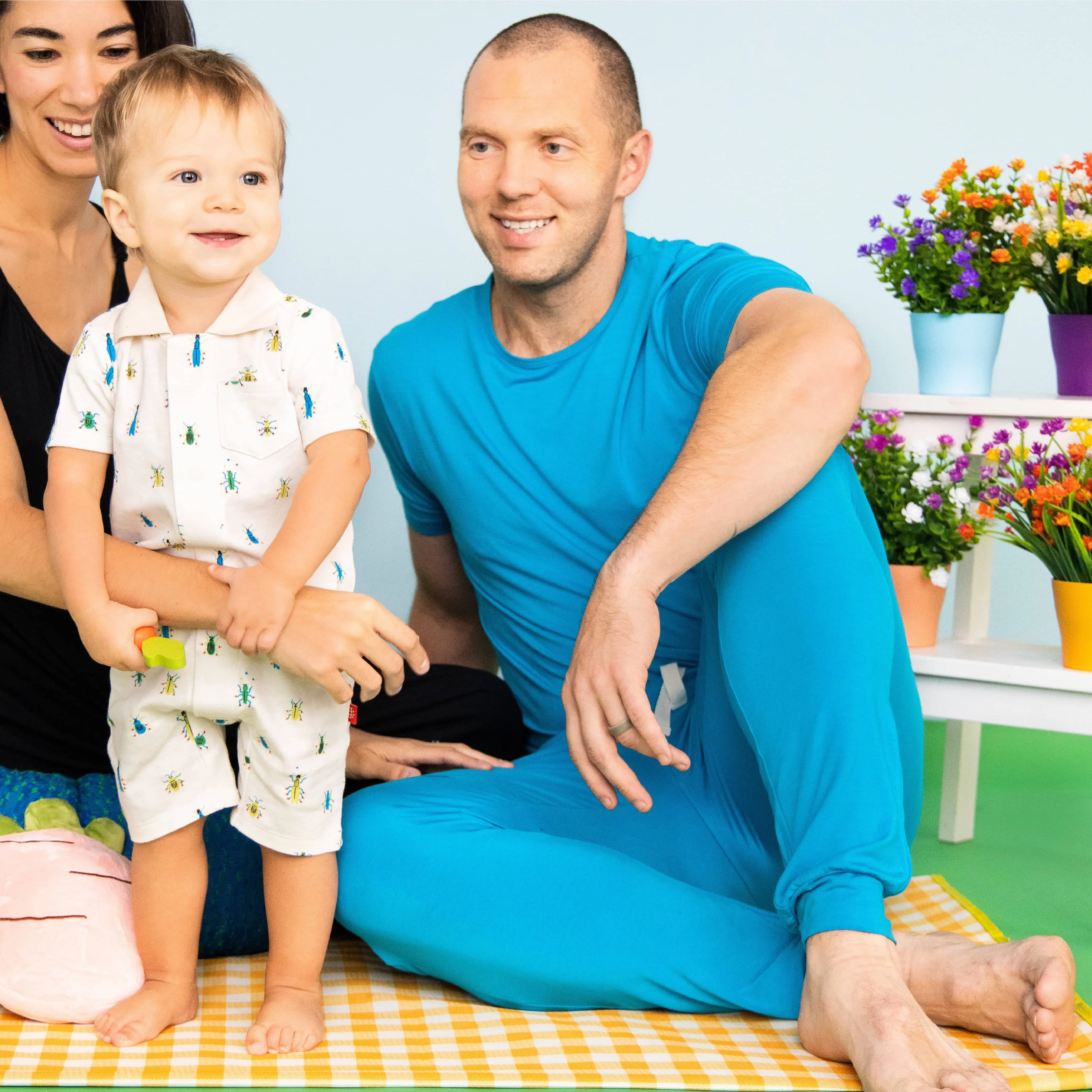 Men's bahama modal short sleeve jogger set