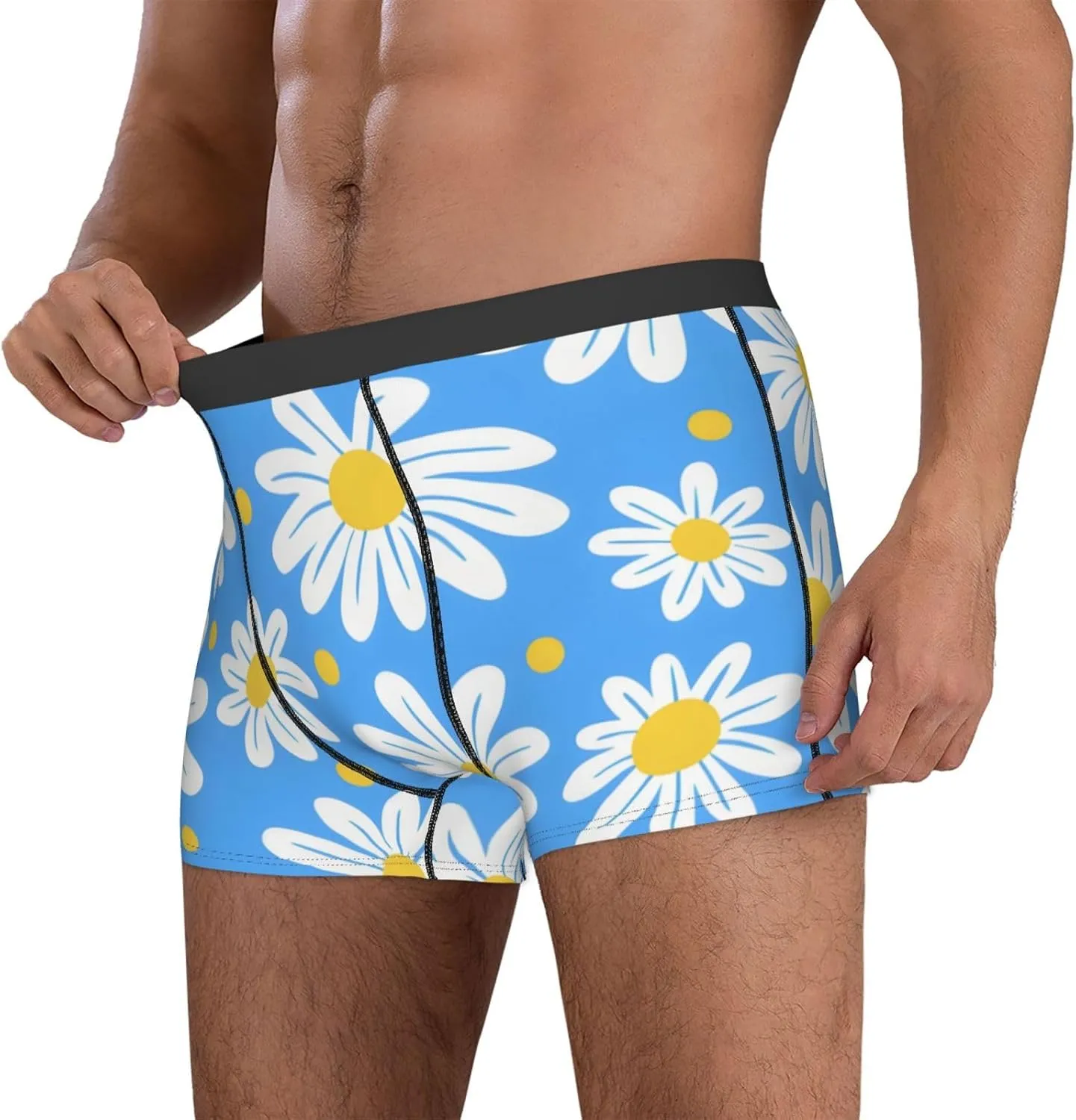 Men's Boxer Briefs Breathable Men's Underwear Boxer Briefs Soft