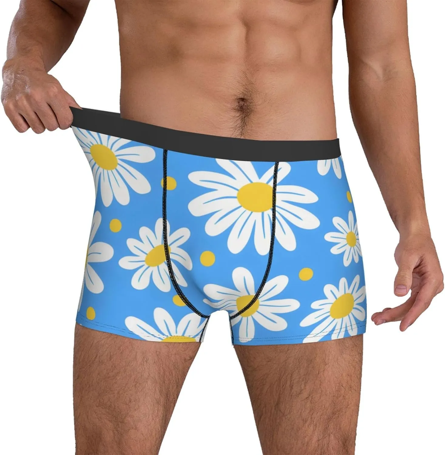 Men's Boxer Briefs Breathable Men's Underwear Boxer Briefs Soft
