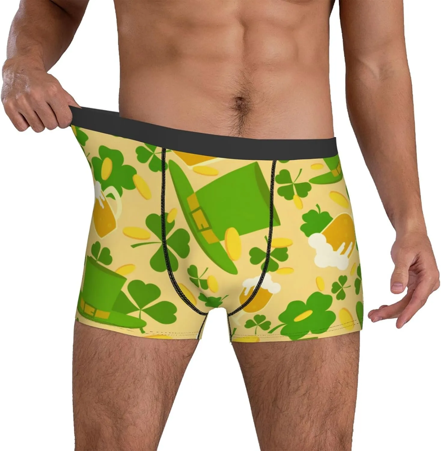 Men's Boxer Briefs Breathable Men's Underwear Boxer Briefs