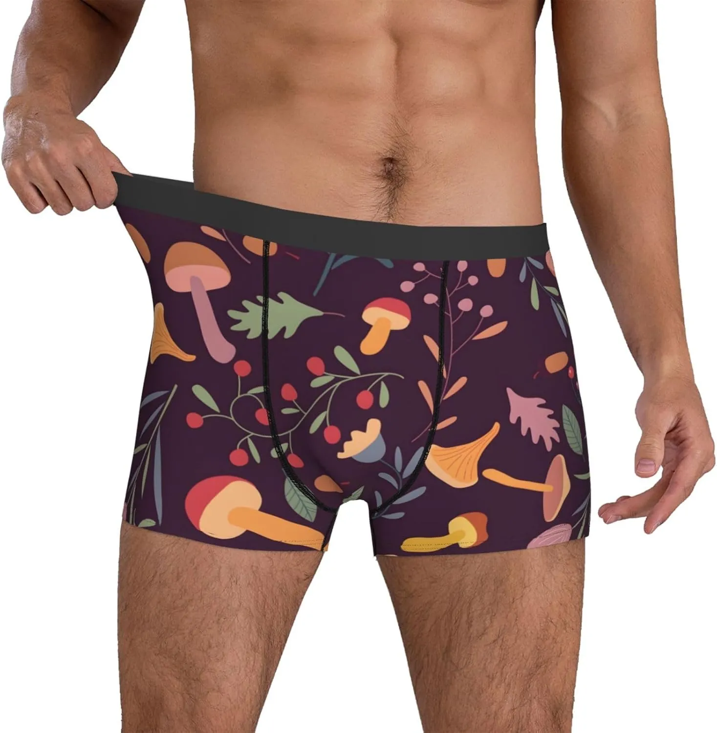 Men's Boxer Briefs Breathable Men's Underwear Boxer Briefs