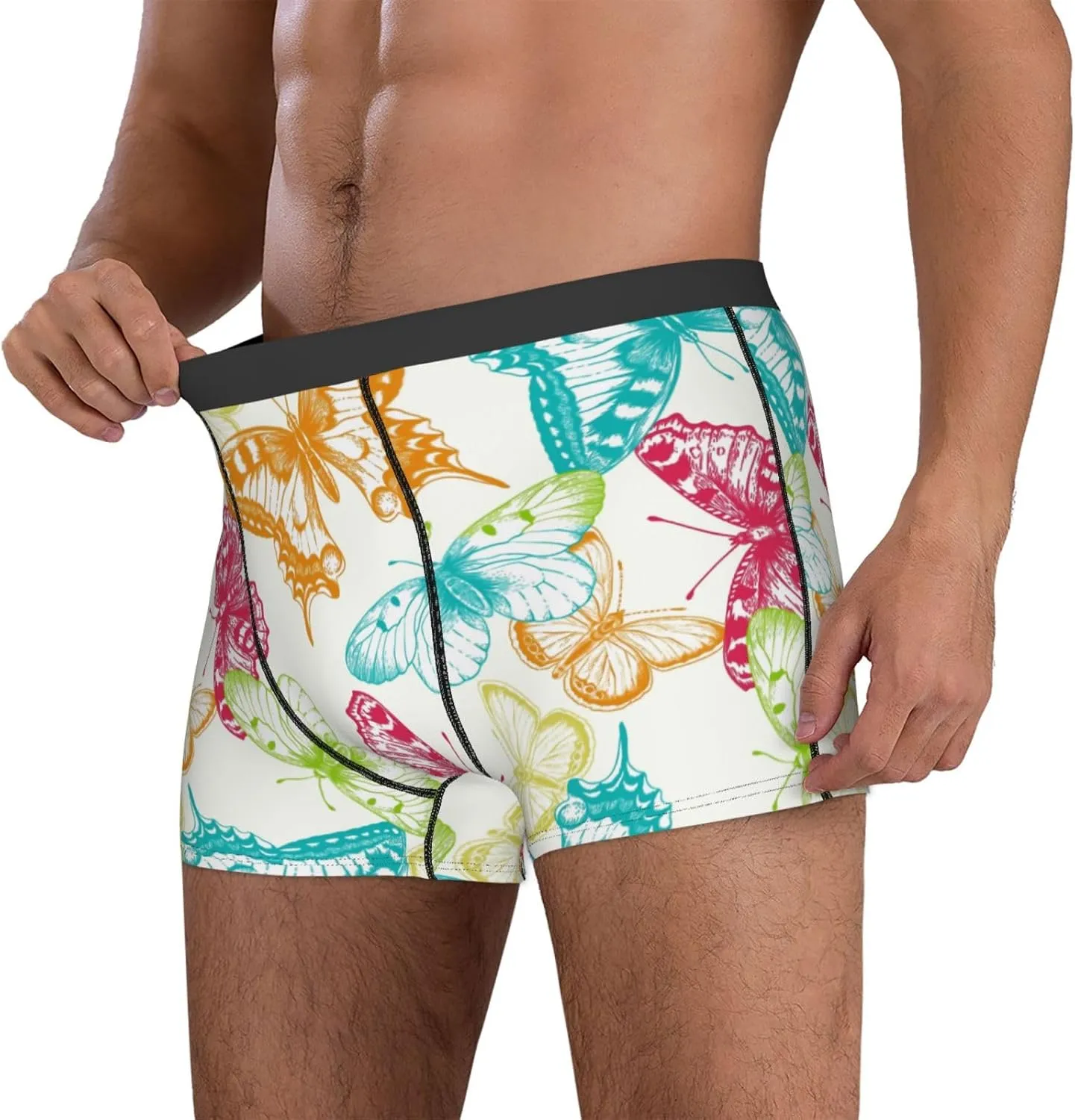 Men's Boxer Briefs Breathable Men's Underwear Boxer Briefs