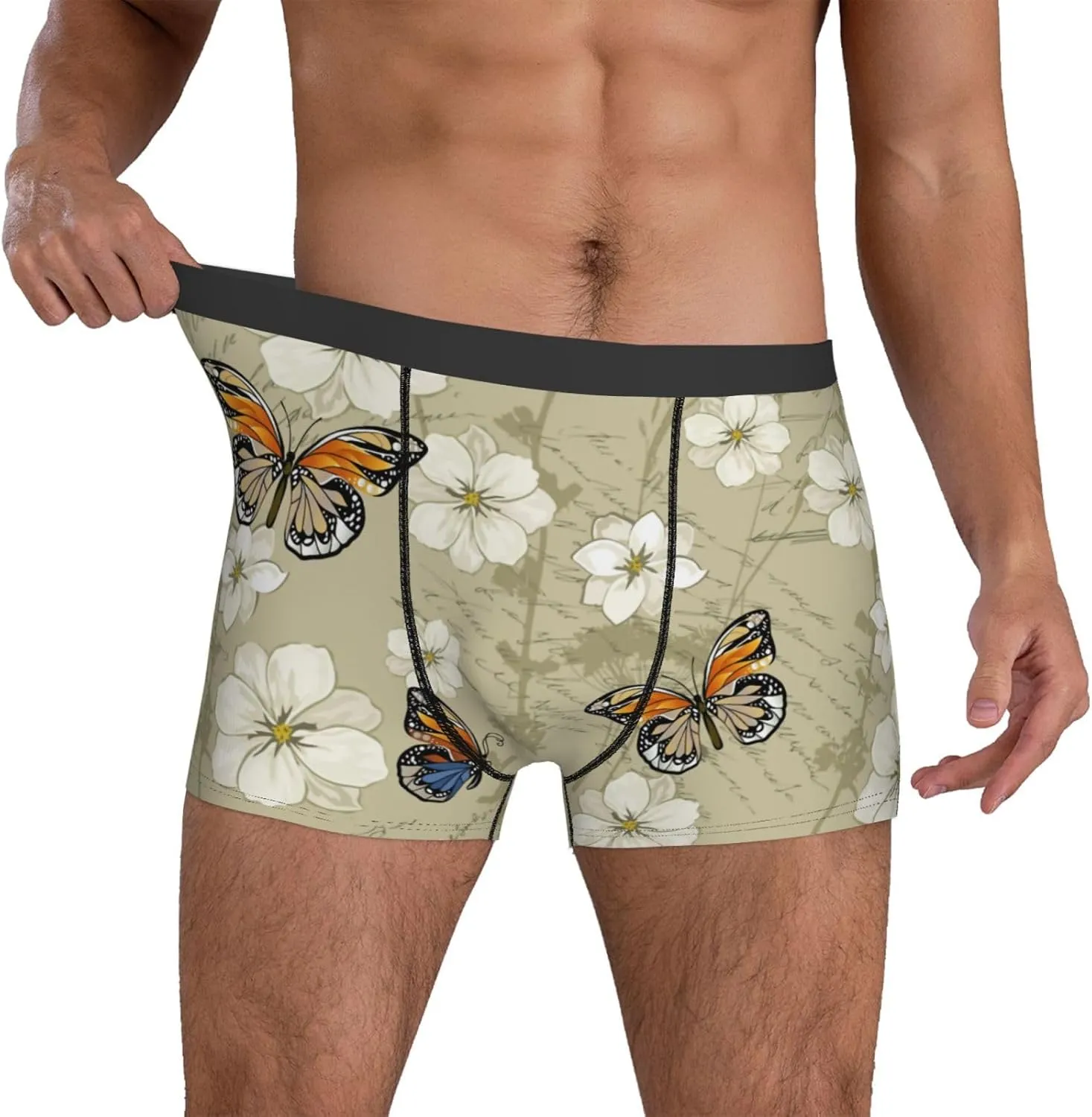 Men's Boxer Briefs Breathable Men's Underwear Boxer Briefs