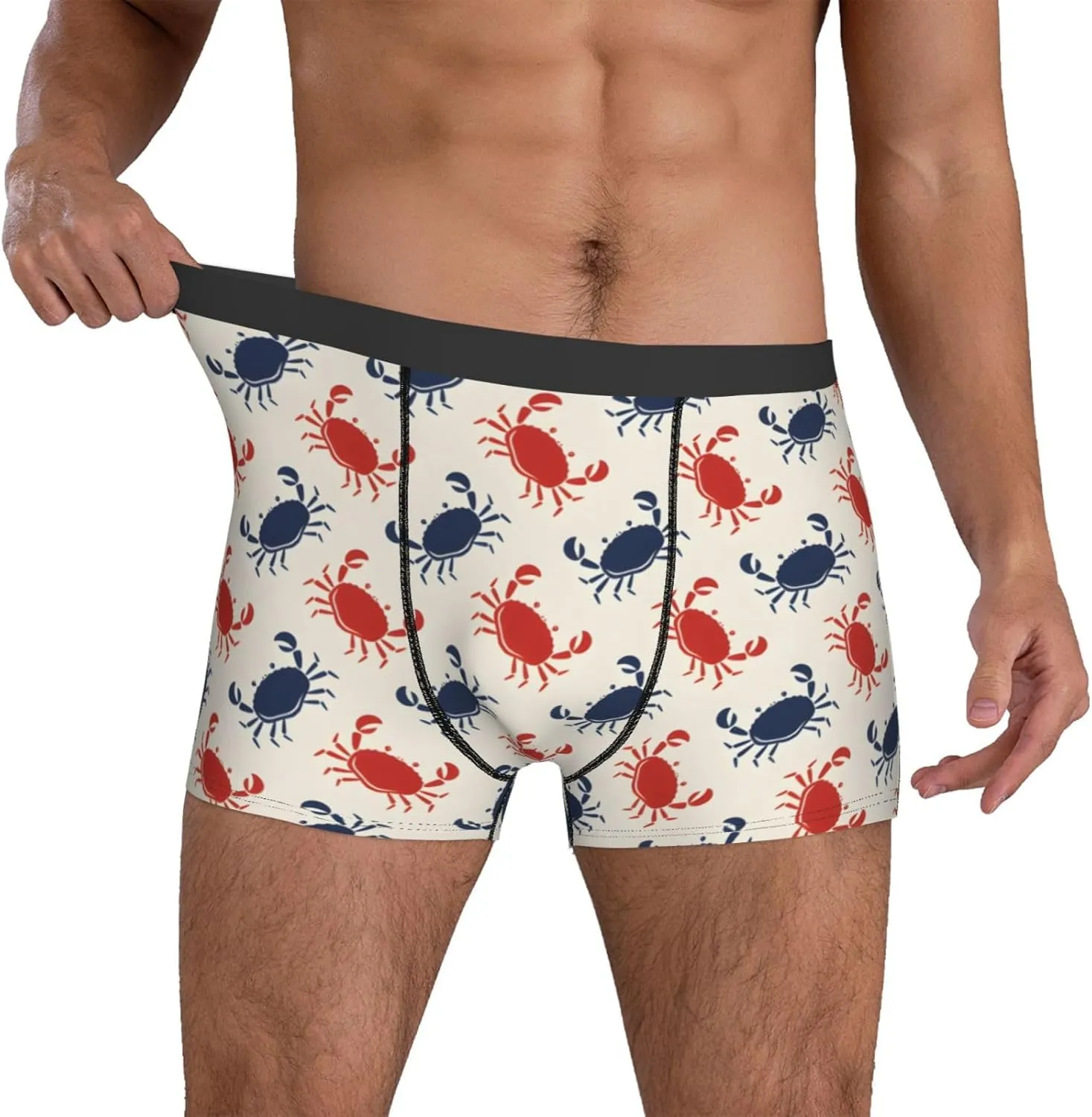 Men's Boxer Briefs Breathable Men's Underwear Boxer Briefs