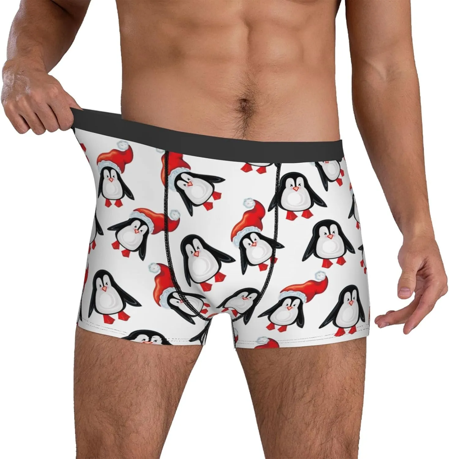Men's Boxer Briefs Breathable Men's Underwear Boxer Briefs