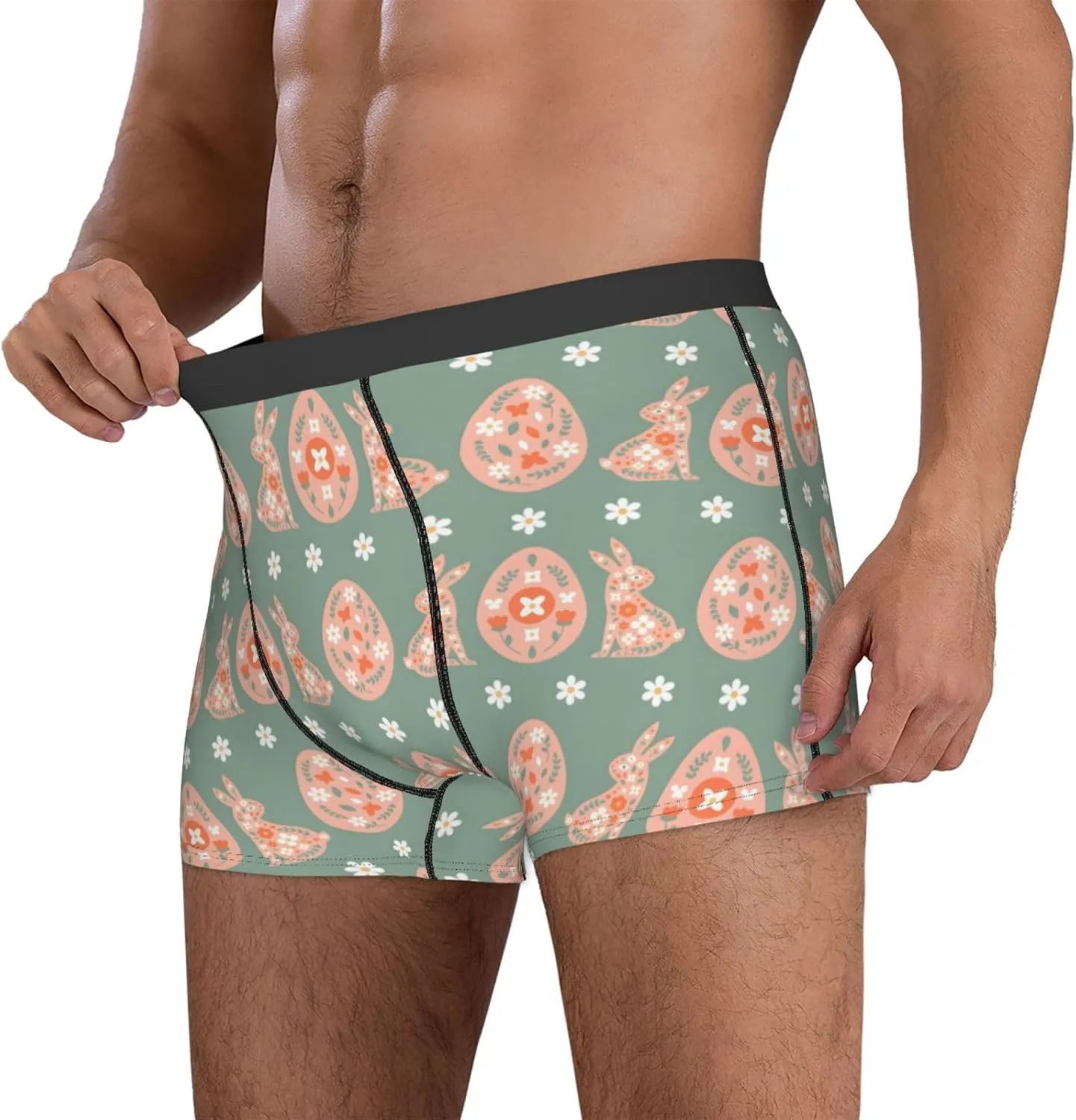 Men's Boxer Briefs Breathable Men's Underwear Boxer Briefs