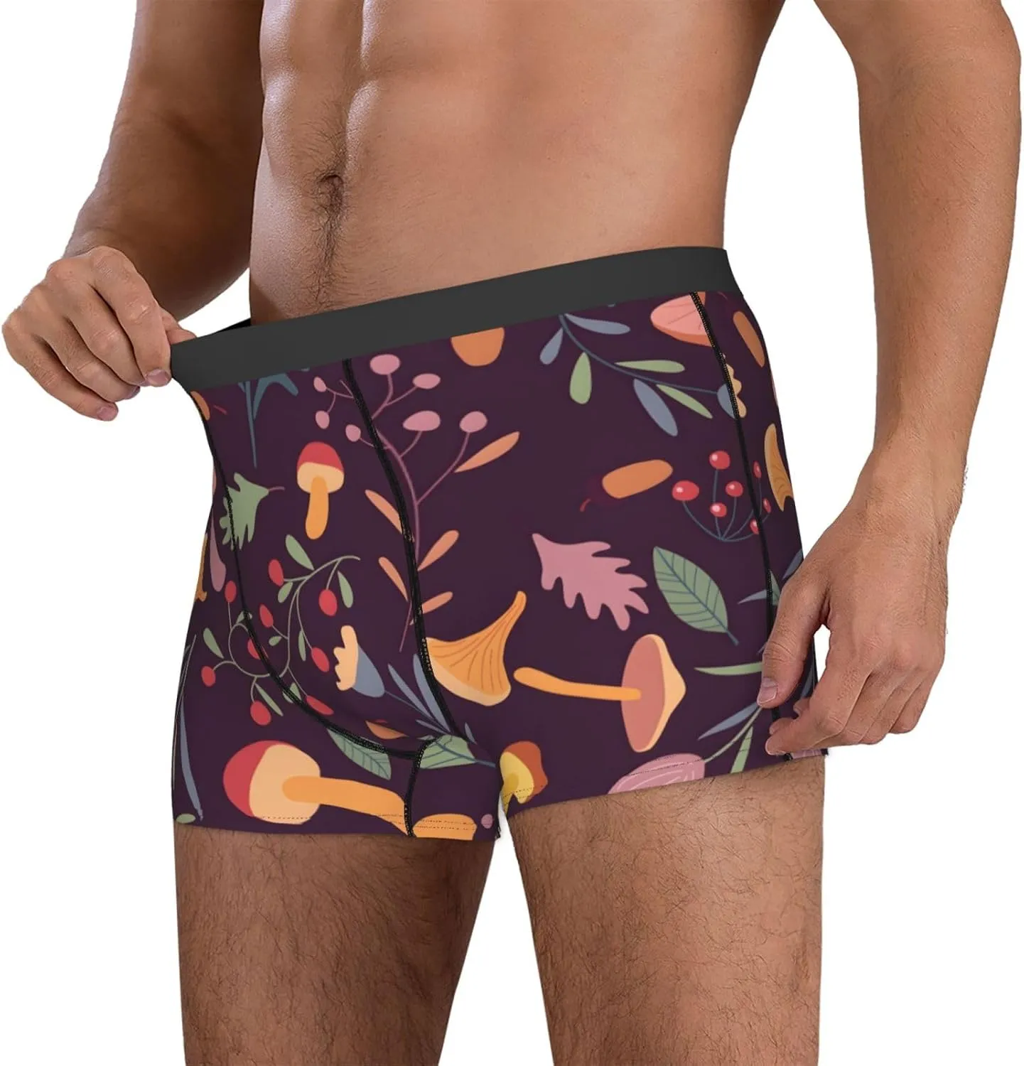 Men's Boxer Briefs Breathable Men's Underwear Boxer Briefs
