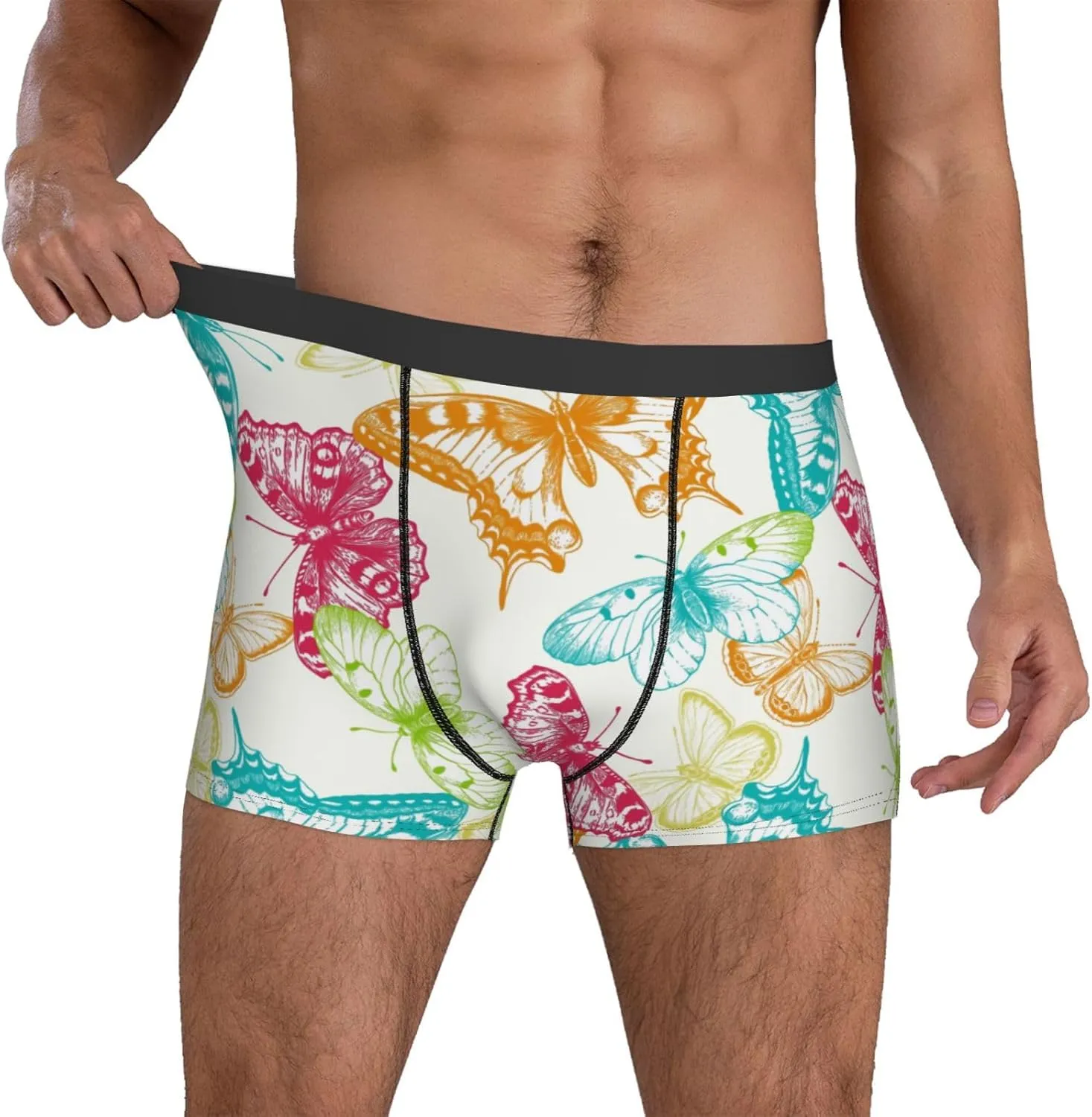 Men's Boxer Briefs Breathable Men's Underwear Boxer Briefs