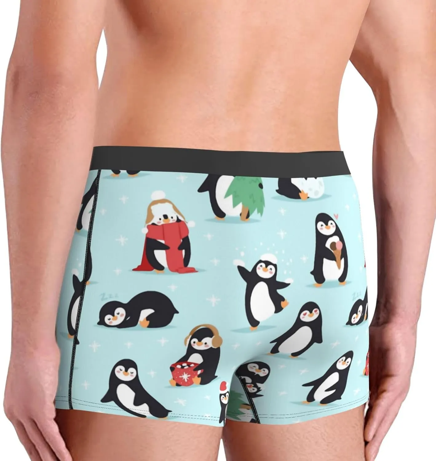 Men's Boxer Briefs Breathable Men's Underwear Boxer Briefs