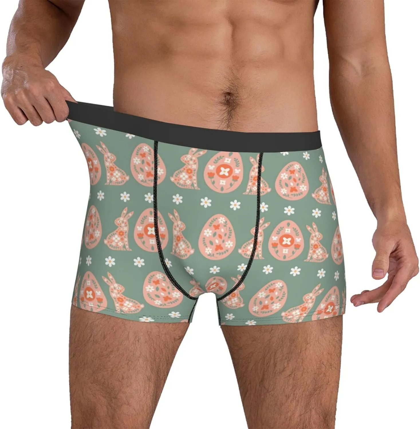 Men's Boxer Briefs Breathable Men's Underwear Boxer Briefs