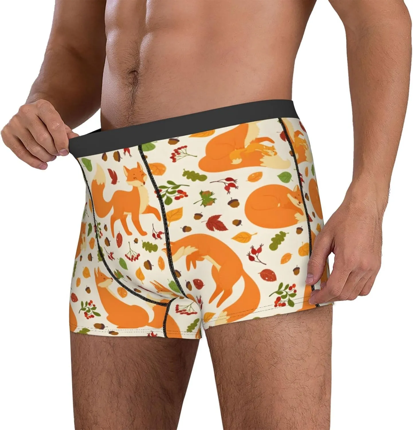 Men's Boxer Briefs Breathable Mens Underwear Briefs Soft