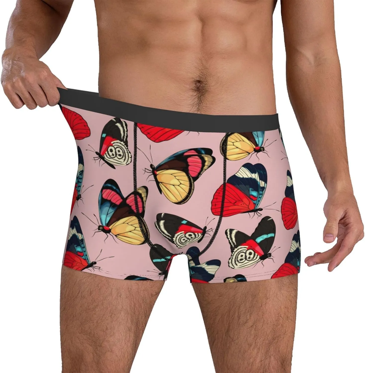 Men's Boxer Briefs Breathable Mens Underwear Briefs Soft