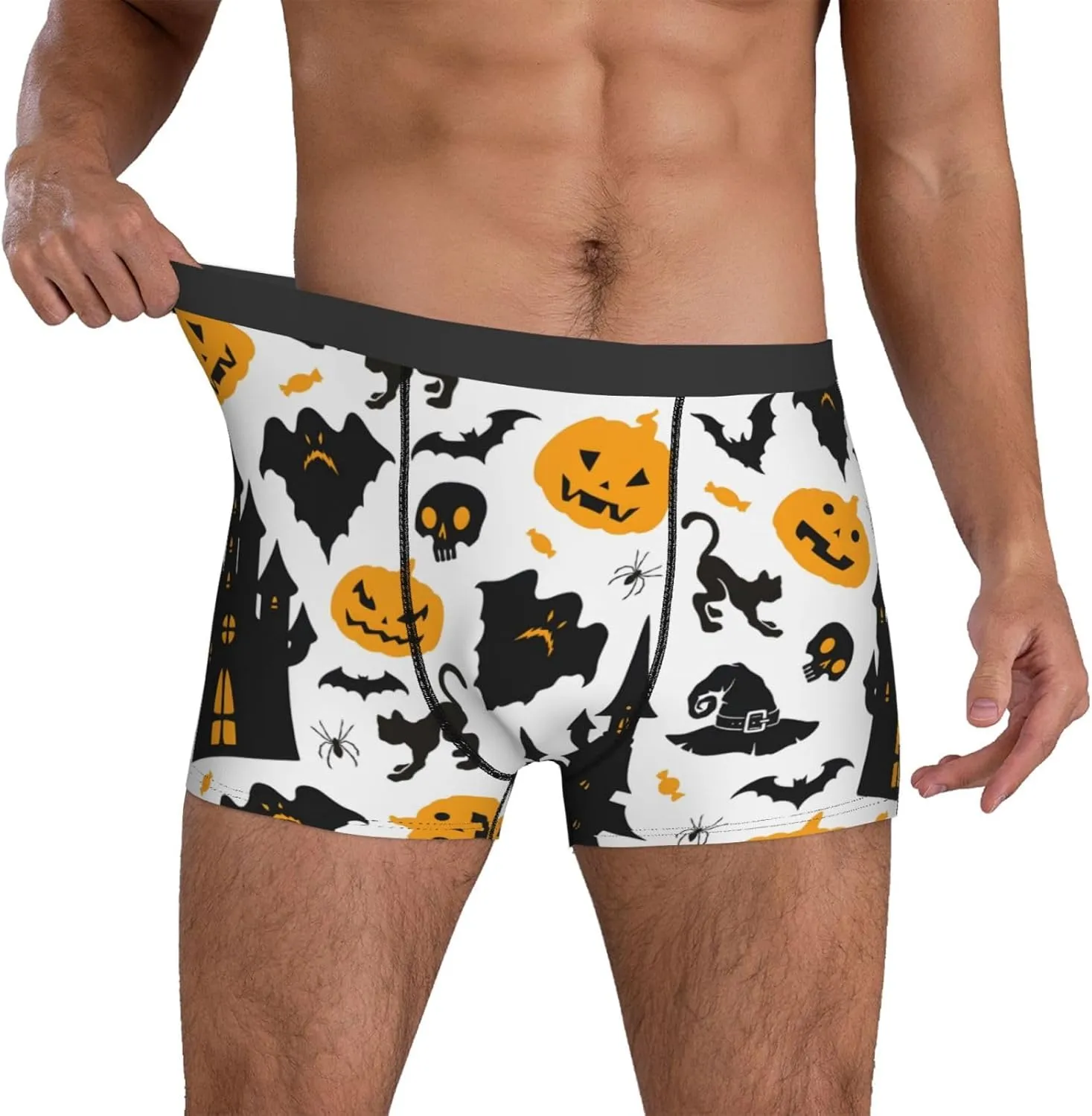 Men's Boxer Briefs Breathable Mens Underwear Briefs Soft