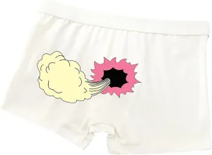 Men's Boxer Briefs Funny Novelty Underwear Breathable Soft Stretch Underwear for Men