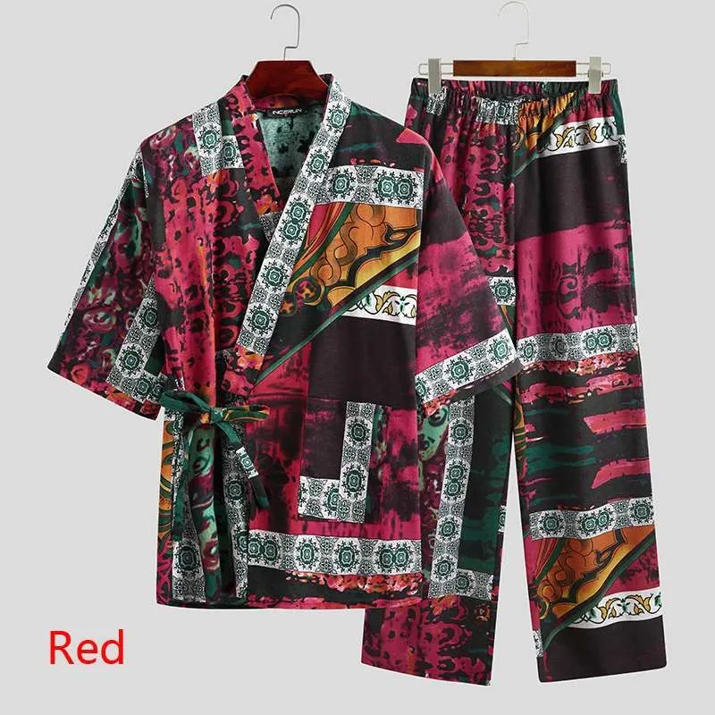 Men's Half Sleeve Printed Shirt With Pajama