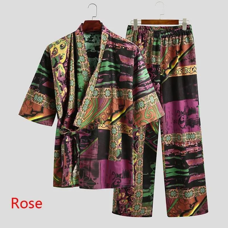 Men's Half Sleeve Printed Shirt With Pajama