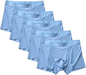 Men's Ice Mesh Boxer Briefs Breathable Seamless Underpants Sports Underwear