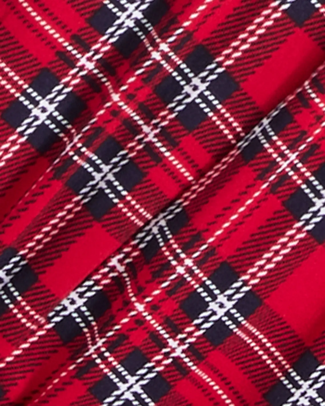 Men's Long-Sleeve Pajama Set in Angie Plaid