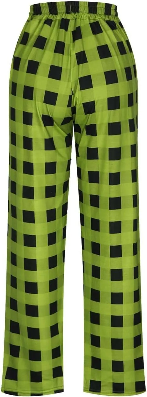 Mens Pajama Pants 2024 Mens Heavyweight Flannel Plaid Pajama Pants Cotton Sleep Lounge Pant Purple Pajama Pants
