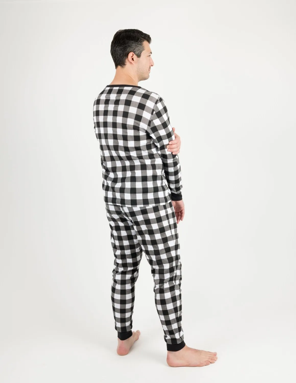 Men's Plaid Cotton Pajamas