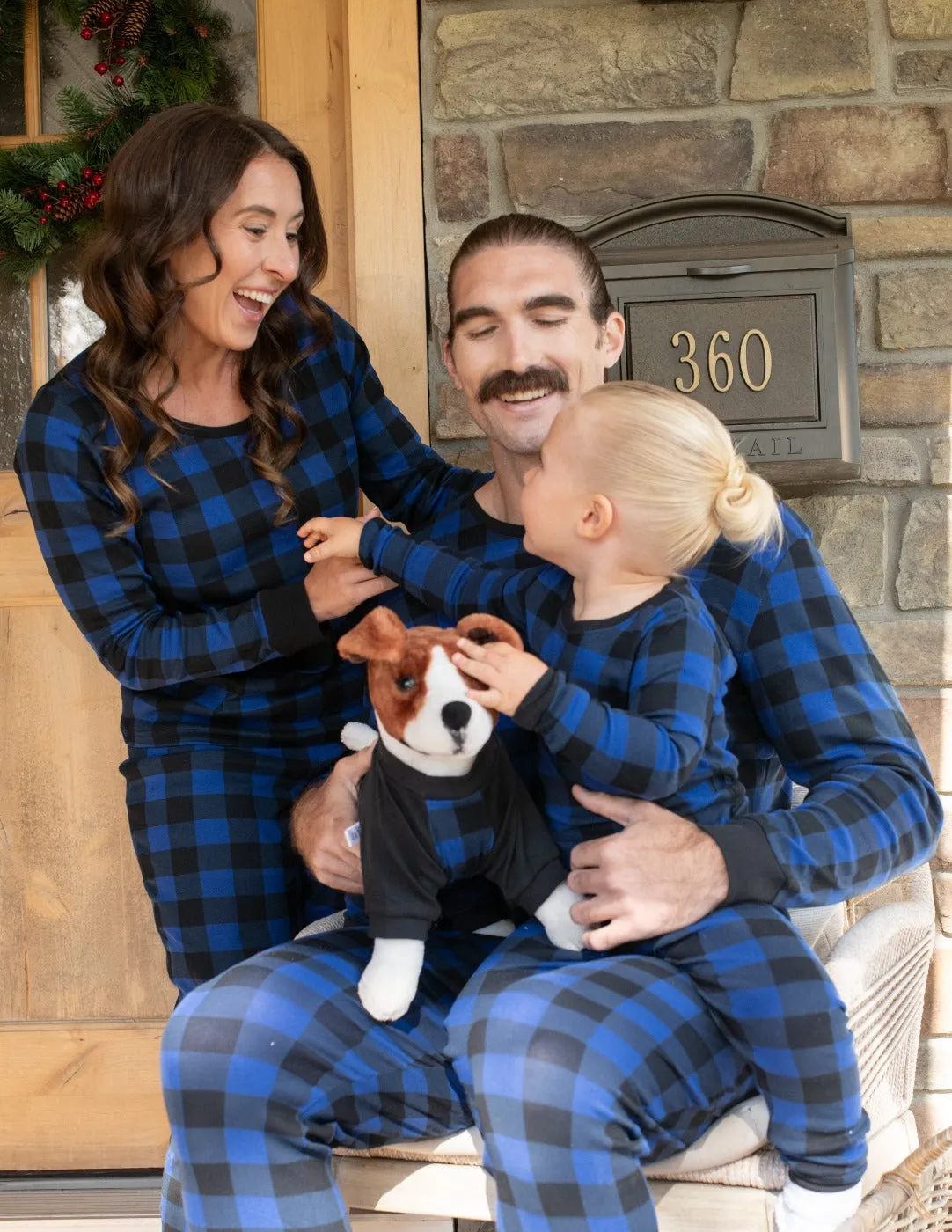 Men's Plaid Cotton Pajamas