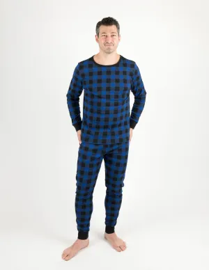 Men's Plaid Cotton Pajamas