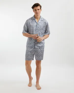 Men's Silk Short Pajamas -  Mortimer