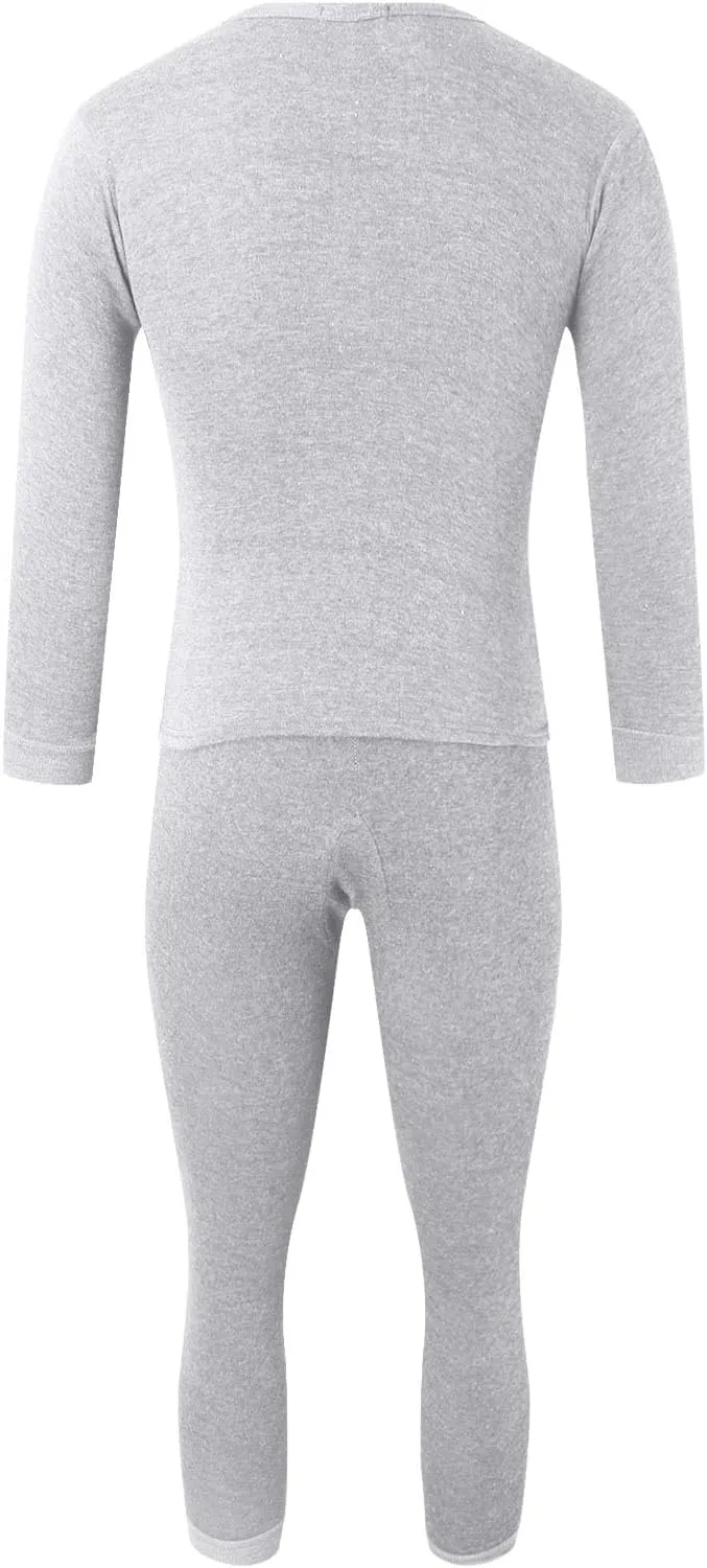Men's Sleepwear 2Pc Sets Winter Fleece Lounge Pants Long Sleeve Tops Underwear Sleepwear Comfortable Loungewear