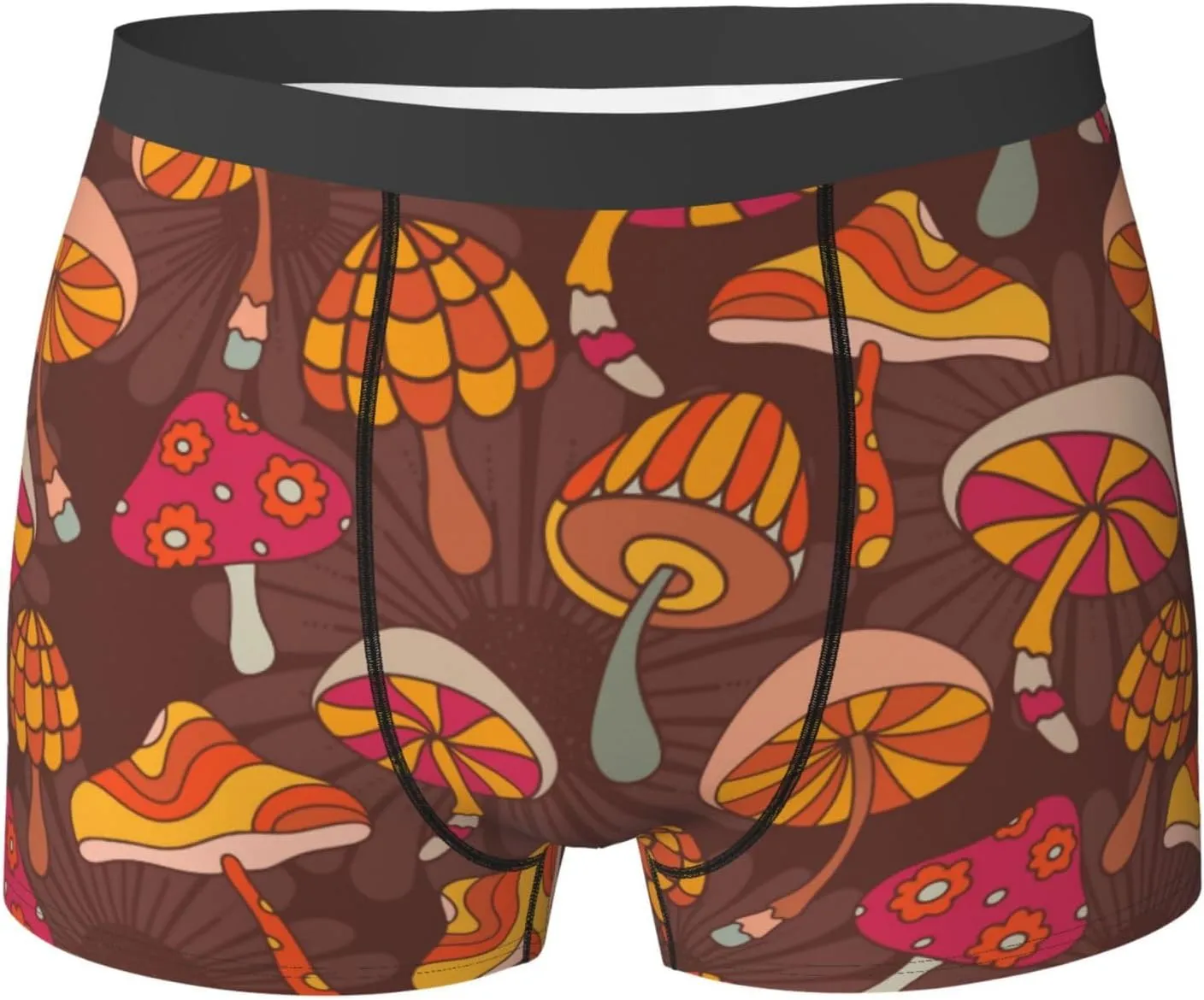 Men's Underwear Boxer Briefs Breathable Soft Wide Waistband Boxer Shorts
