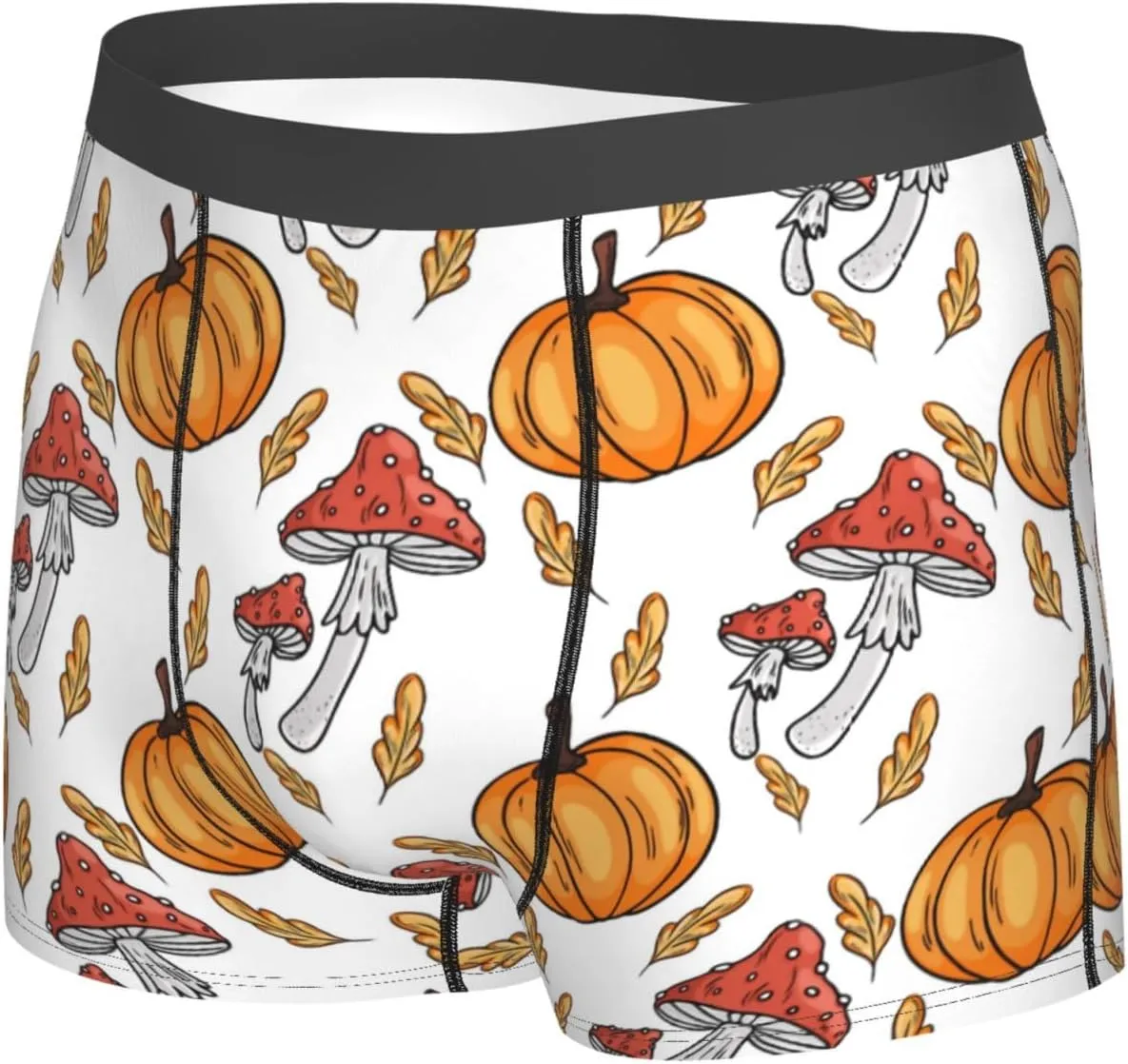 Men's Underwear Boxer Briefs Breathable Soft Wide Waistband Boxer Shorts