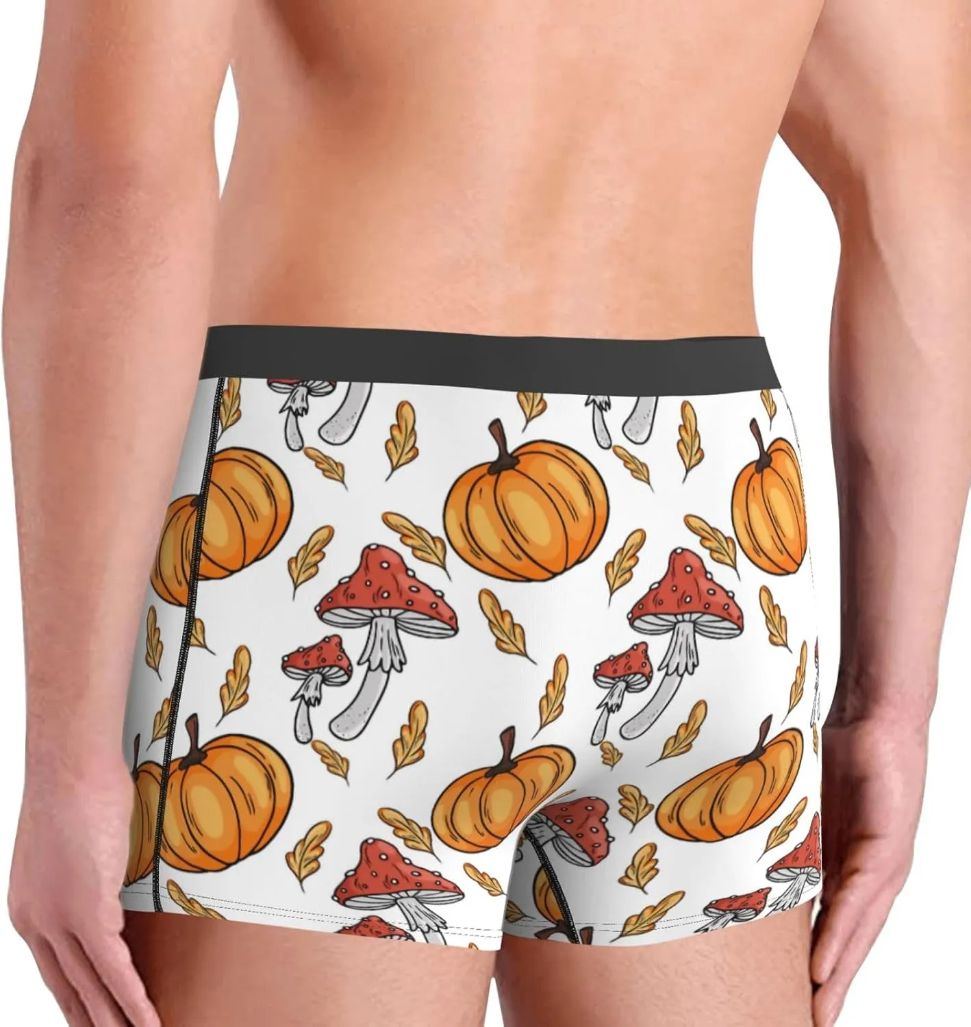 Men's Underwear Boxer Briefs Breathable Soft Wide Waistband Boxer Shorts
