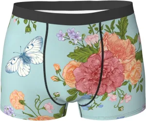 Men's Underwear Boxer Briefs Breathable Soft Wide Waistband Boxer Shorts