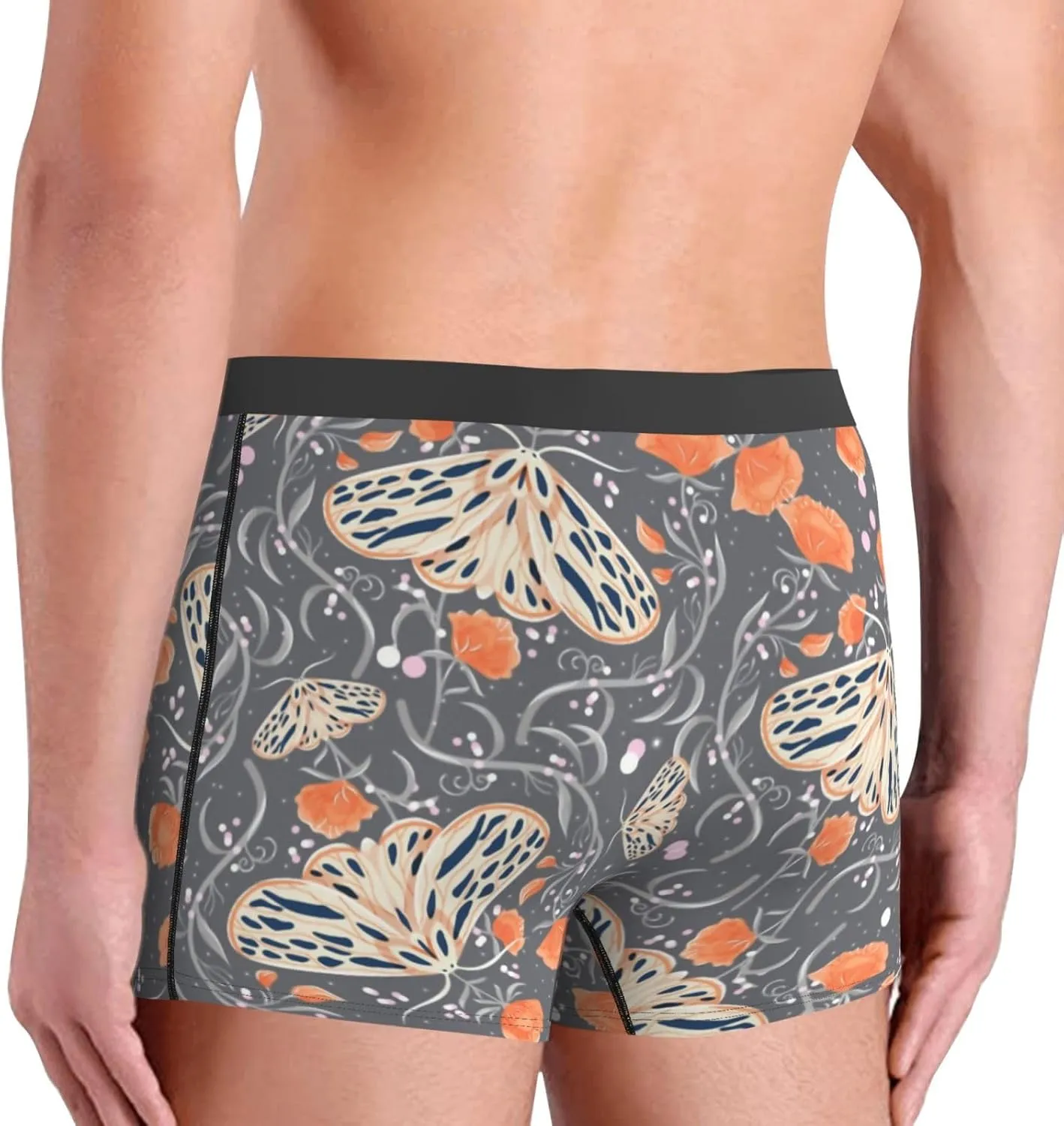 Men's Underwear Boxer Briefs Breathable Soft Wide Waistband Boxer Shorts