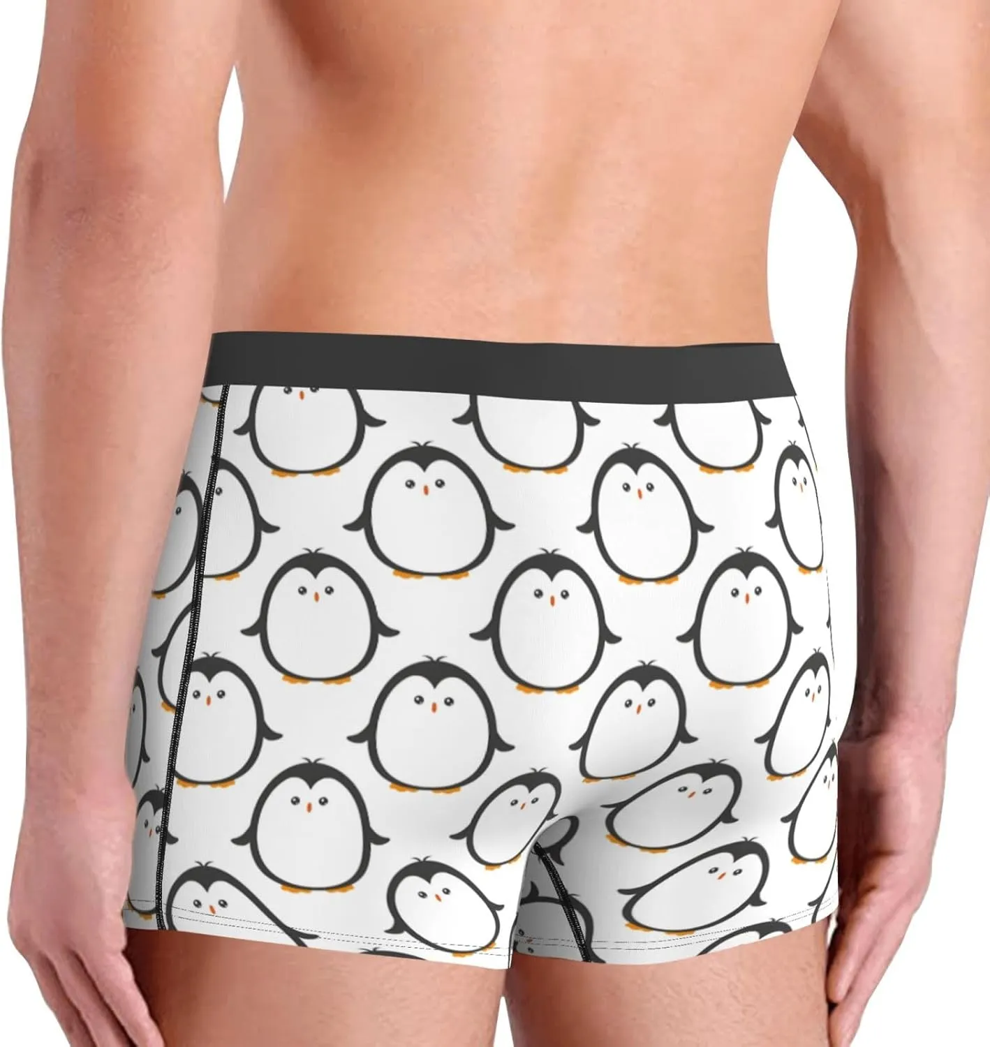 Men's Underwear Boxer Briefs Breathable Soft Wide Waistband Boxer Shorts