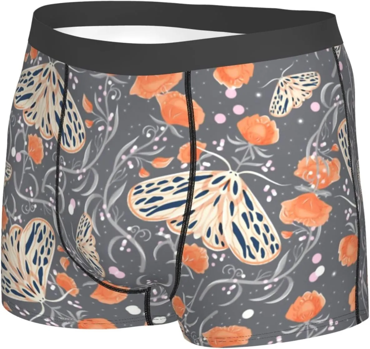 Men's Underwear Boxer Briefs Breathable Soft Wide Waistband Boxer Shorts