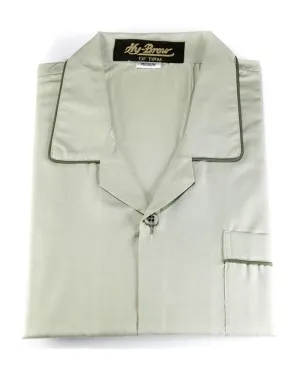 Mens Wedding Nightdress - Plain Design Nightwear By Hy-Brow Plus High Classic