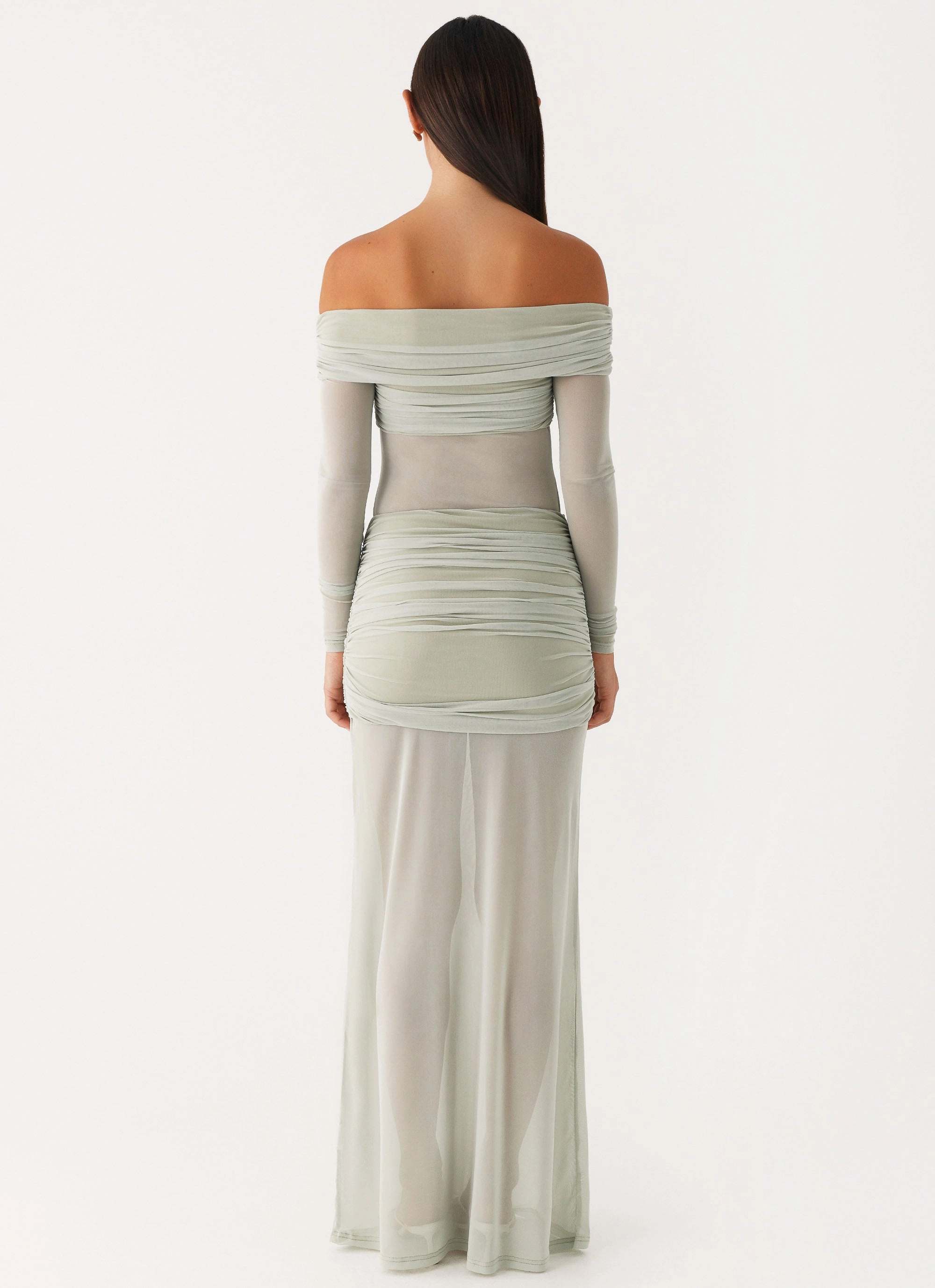 Mercy Maxi Dress - Sage Calm Fit