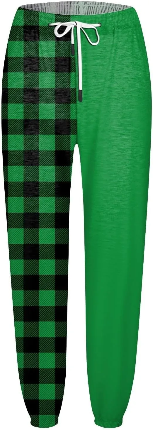 Merry Christmas Sweatpants Sweatpants Workout Active Joggers Pants Baggy Bottoms Winter Christmas Printed Christmas