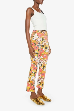 Eco Friendly Lightweight Modern The Mid Rise Smokin' Double Flood in Flowers Al Fresco