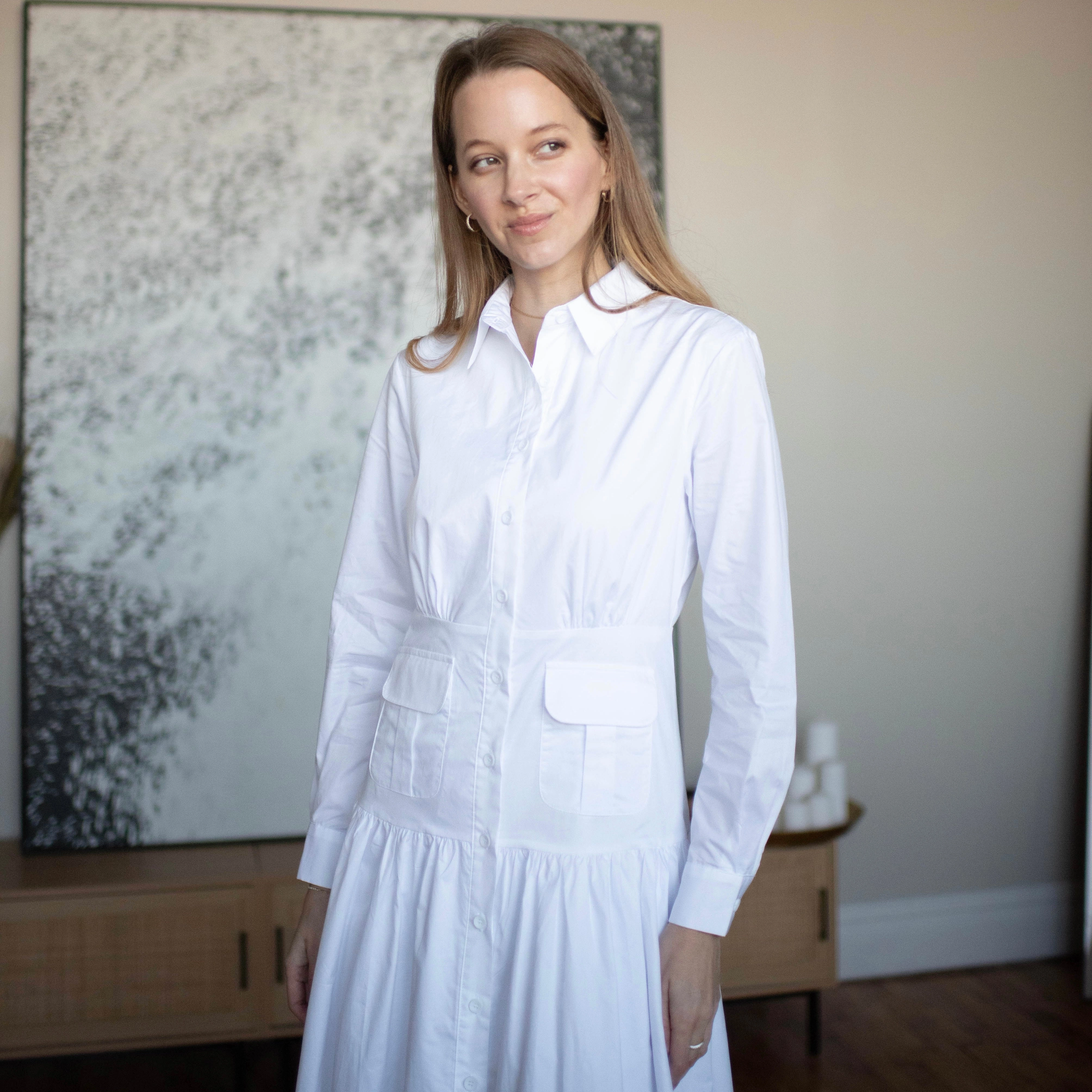 Mimi Dress | White [Final Sale] Comfortable Style Modern-style