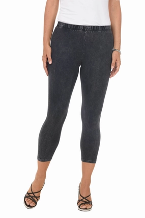 Mineral Wash Capri Legging Thermal Insulation Layer Timeless Design