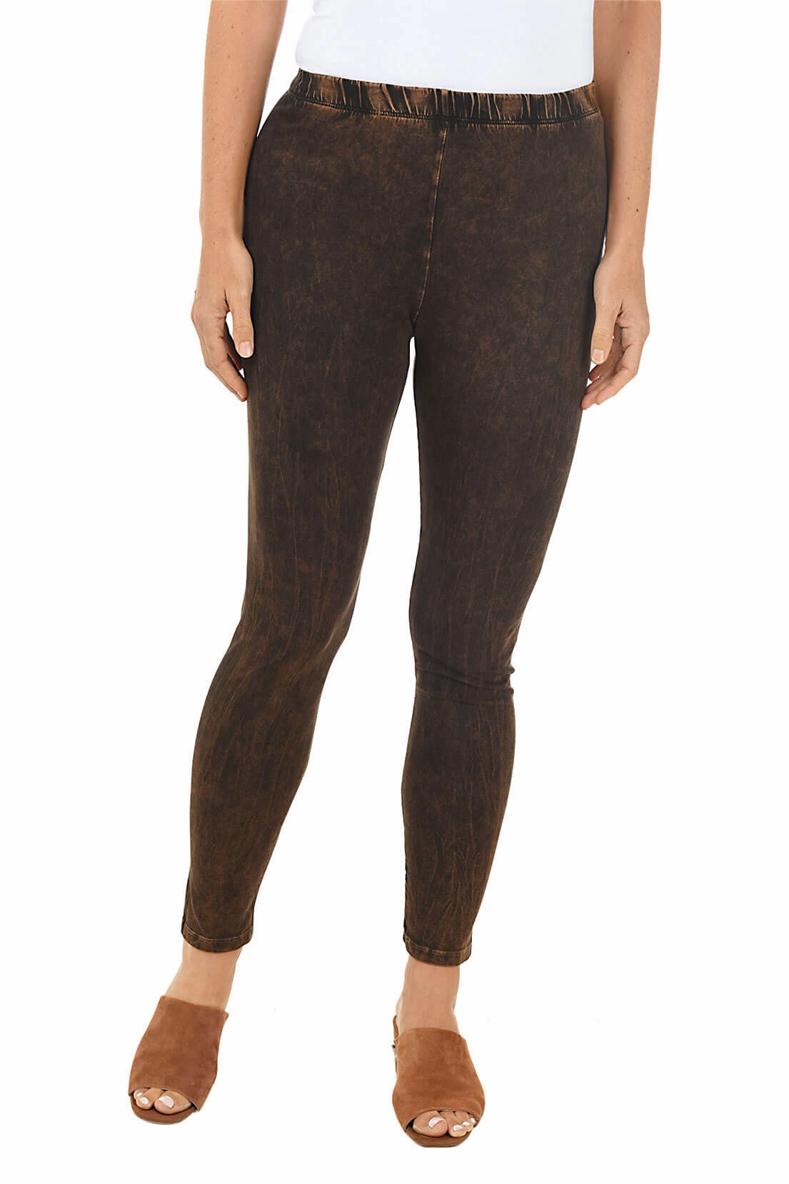 Mineral Wash Legging Ultra Soft Inner Layer Snag Free Fabric
