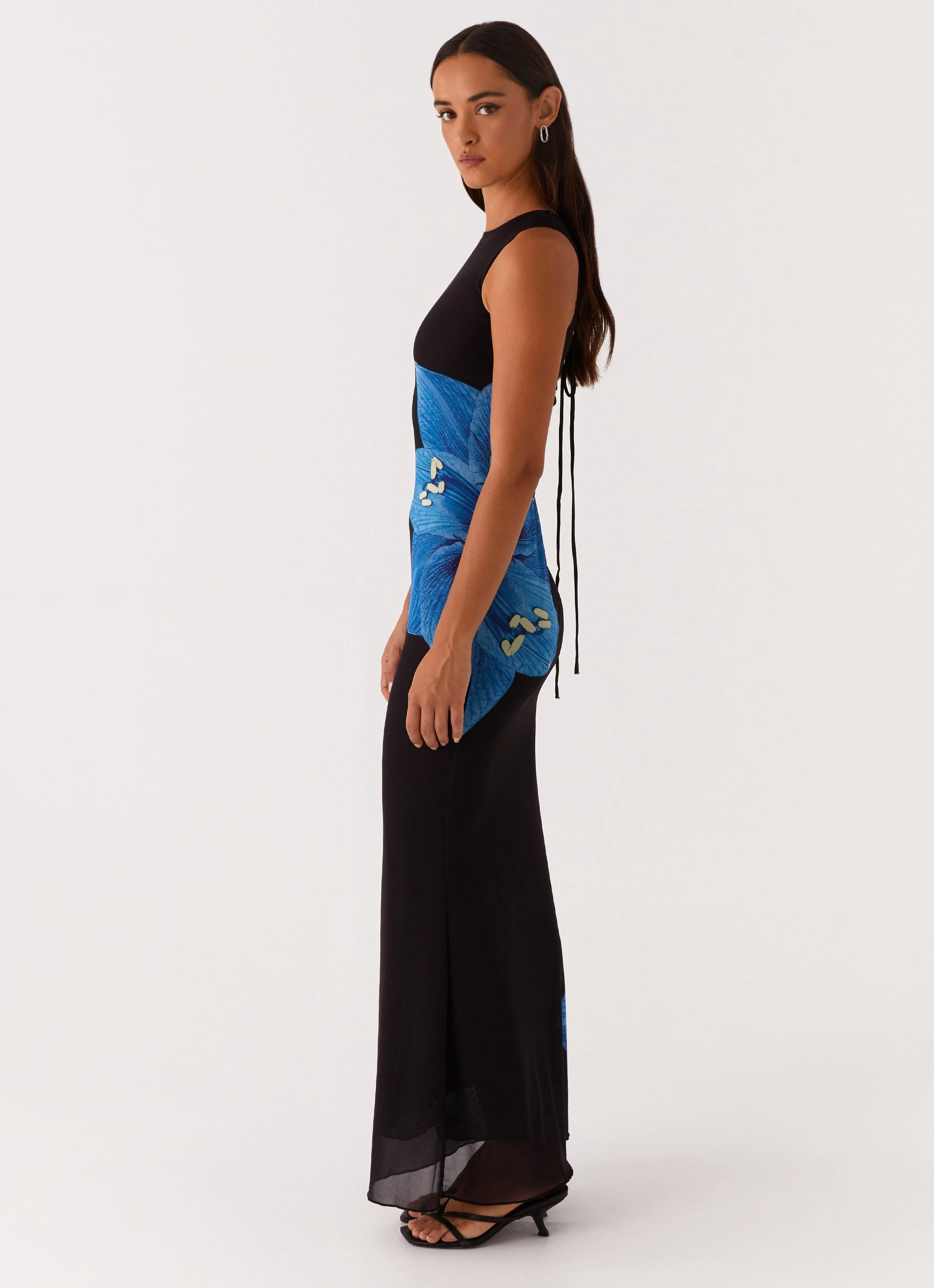 Manhattan Nights Maxi Dress - Black Special-Edition Lounge Base